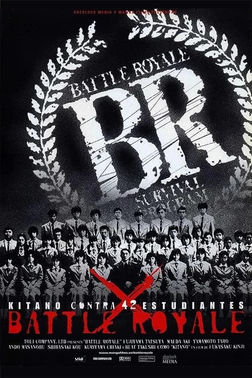 Battle Royale film posteri