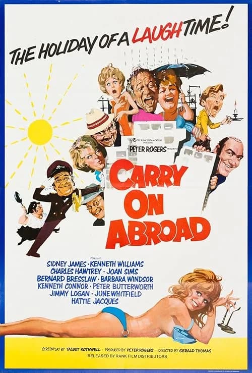 Carry on Abroad film posteri