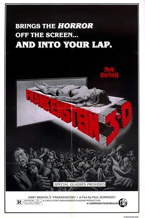 Flesh for Frankenstein film posteri