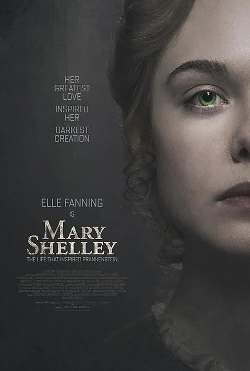 Mary Shelley film posteri
