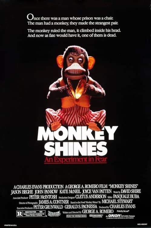 Monkey Shines film posteri