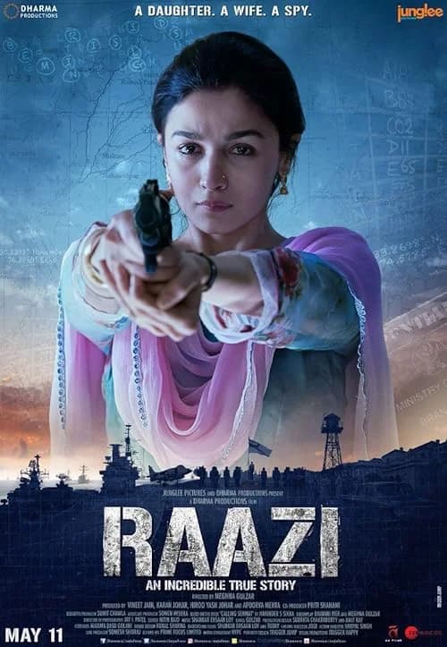 Raazi film posteri