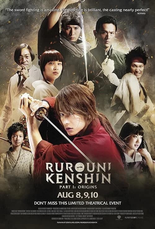 Rurouni Kenshin Part I: Origins film posteri