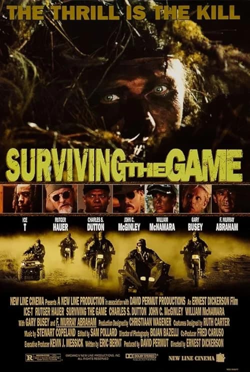 Surviving the Game film posteri