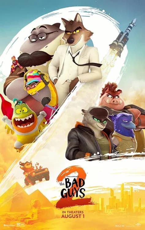 The Bad Guys 2 film posteri