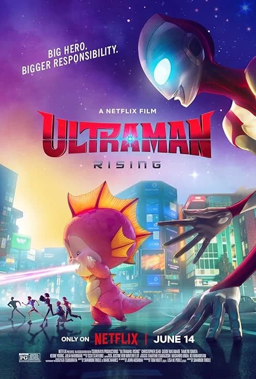 Ultraman: Rising film posteri