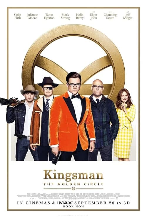 Kingsman: The Golden Circle film posteri