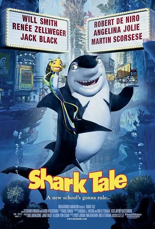 Shark Tale film posteri